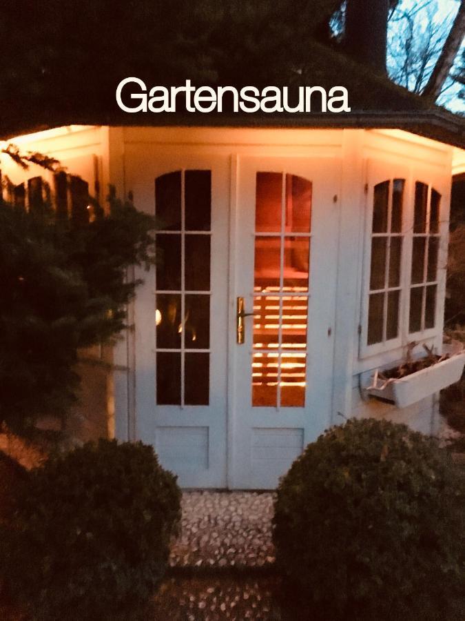 Zirkuswagen Mit Outdoor Whirlpool Und Garten Petershagen-Eggersdorf 外观 照片